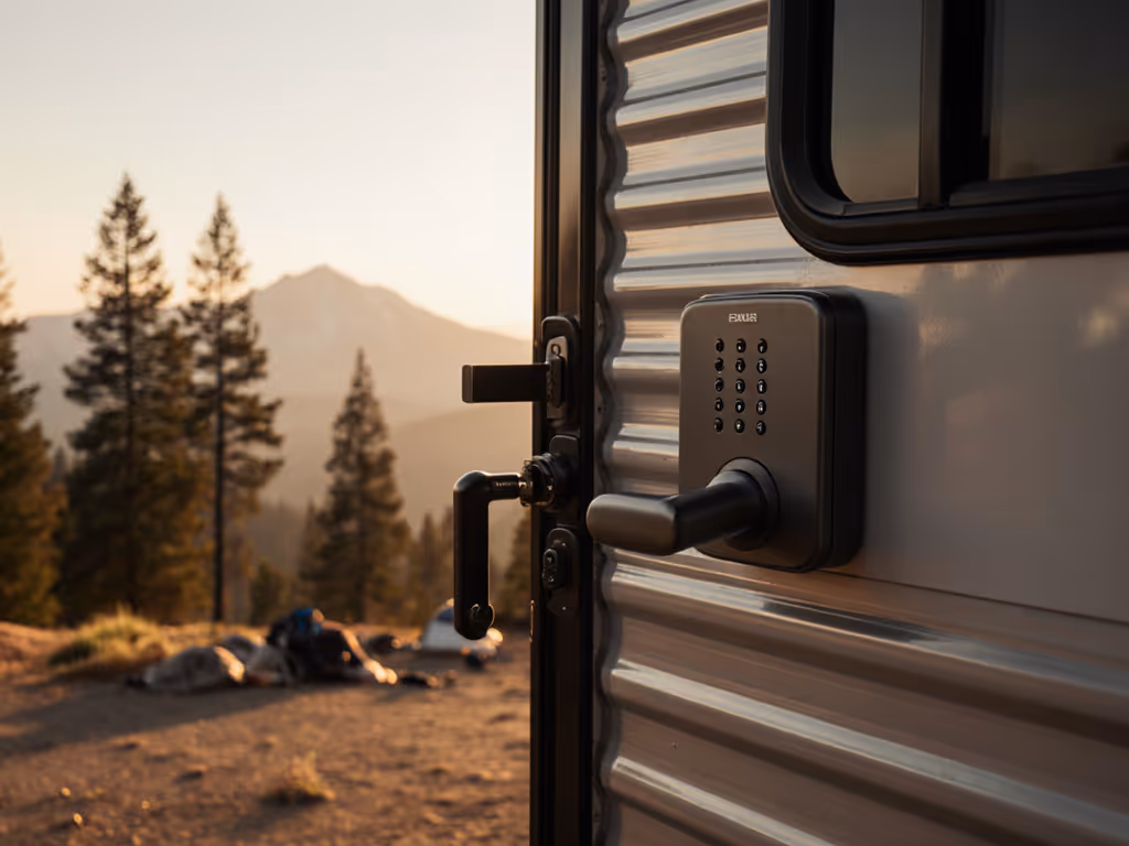 Offline RV Smart Locks: No Cloud, No Lockout