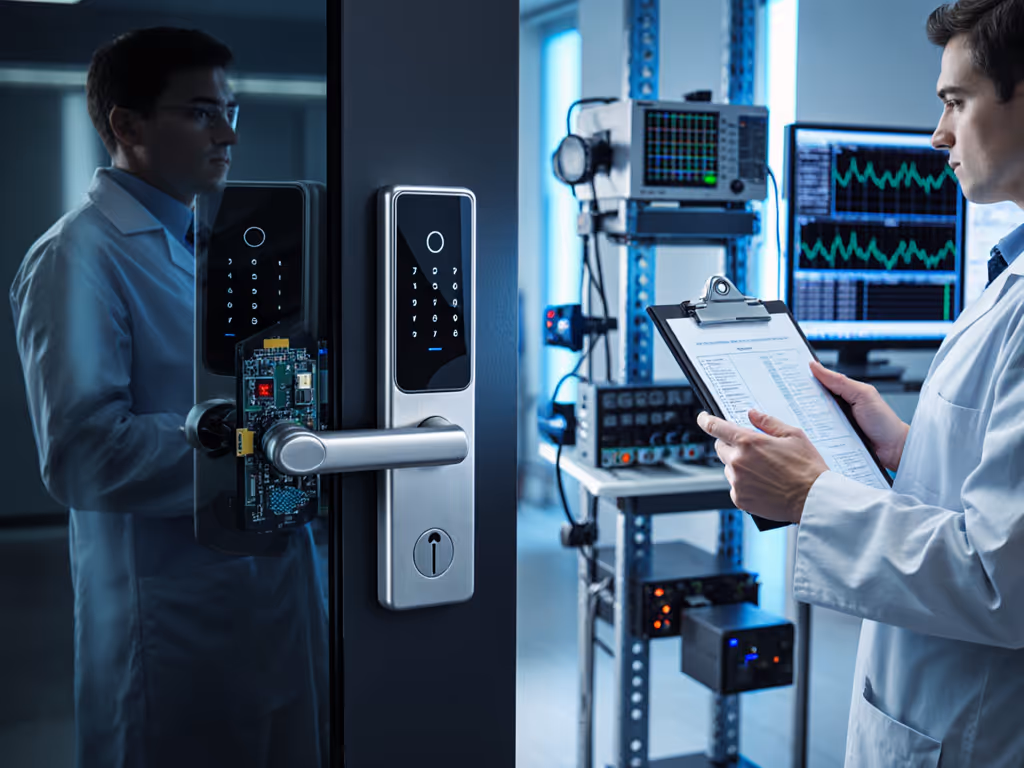 Smart Lock Testing Standards: How Labs Verify Security