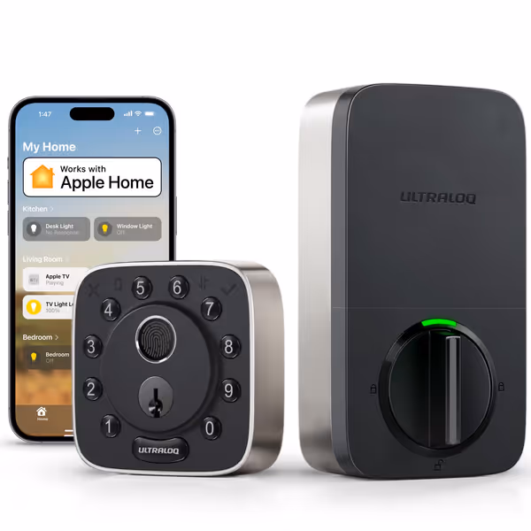 ULTRALOQ Bolt Fingerprint WiFi Smart Lock